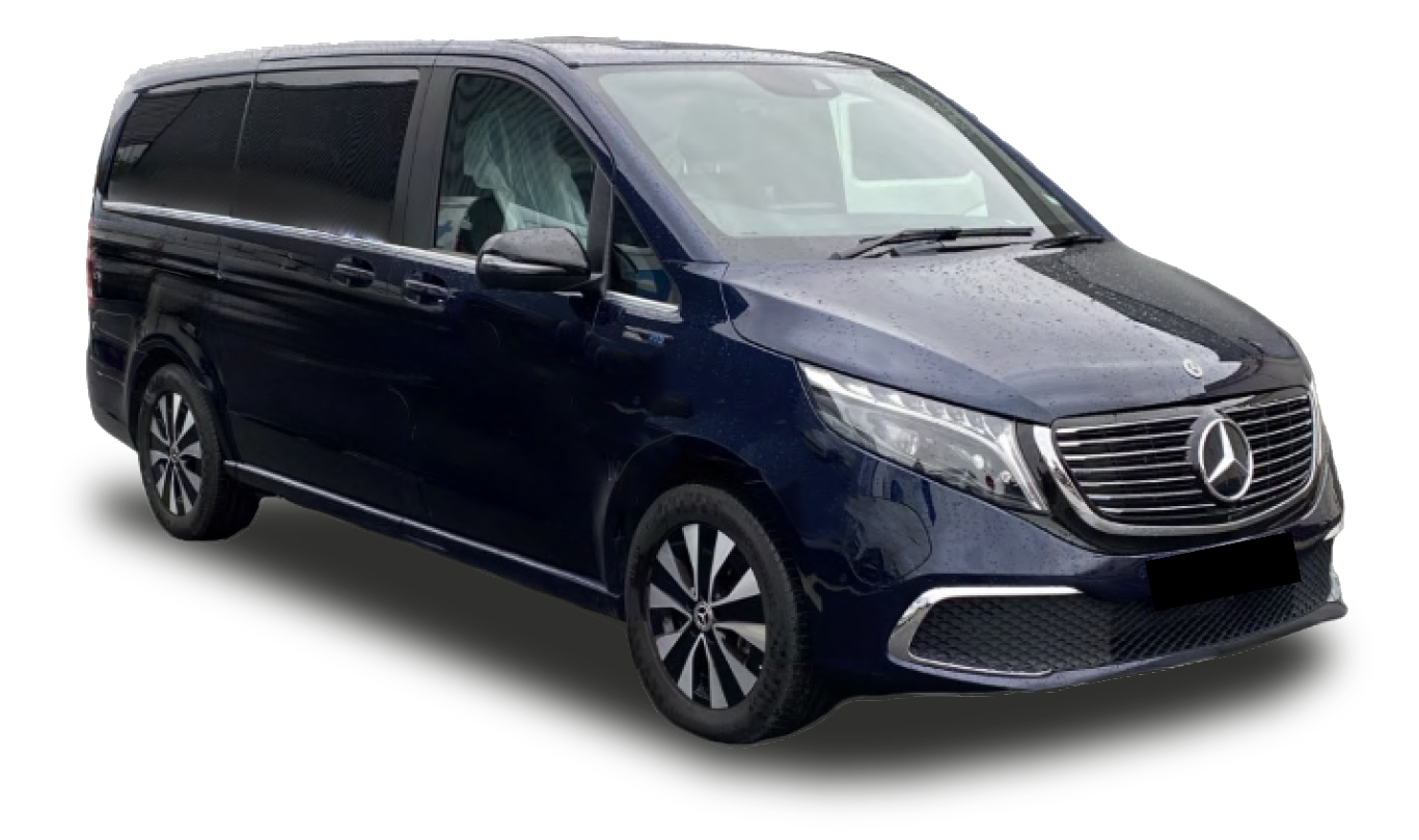 Découvrez notre Minibus VIP 8P Electrique MERCEDES EQV pour 8 personnes. Louez ce véhicule écologique et luxueux pour vos déplacements.